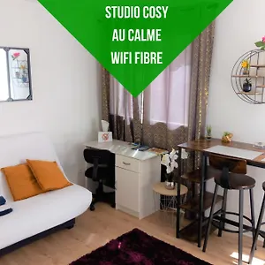  Appartement Le Zen -studio Equipe- Wifi Fibre- Centre Avec Parking